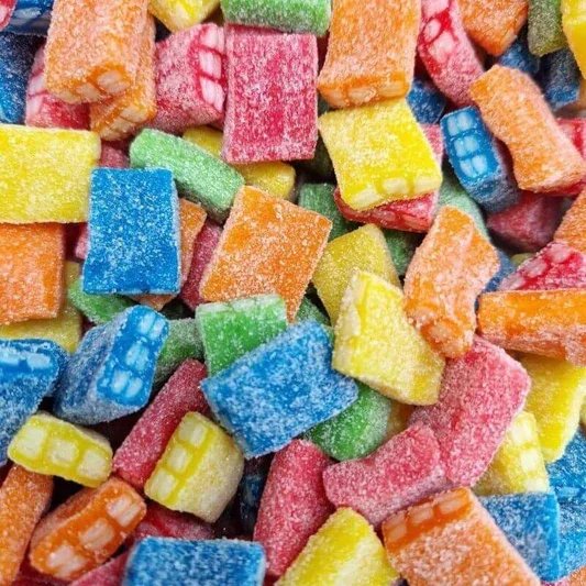 EXTRA SOUR RAINBOW BRICKS