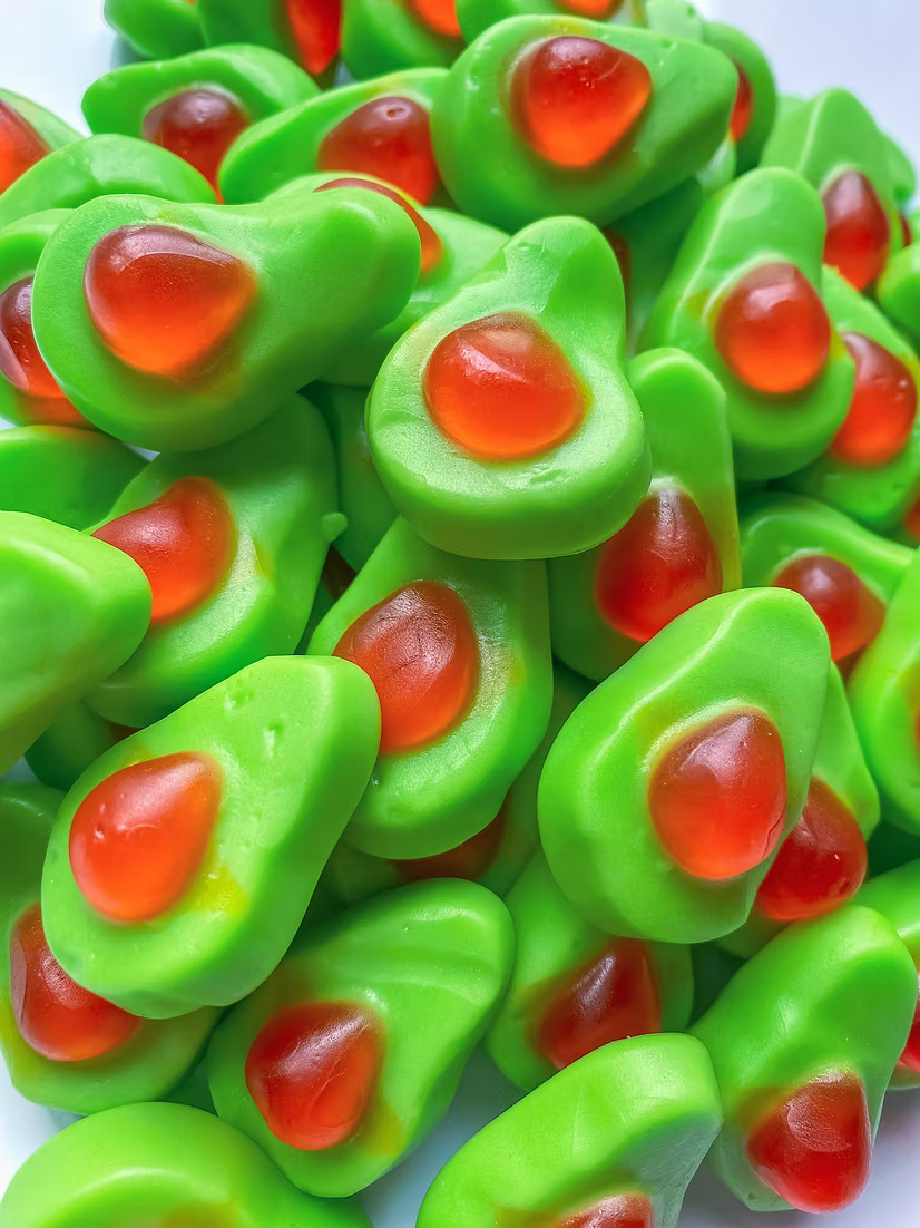 MANGO-FLAVORED AVOCADO GUMMIES