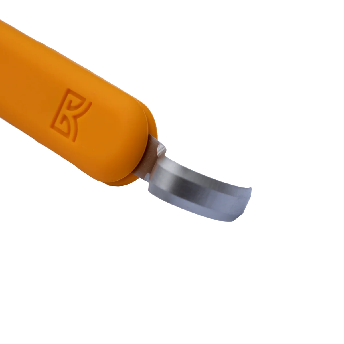 Forge Tool, Yellow Handle with Crescent Blade