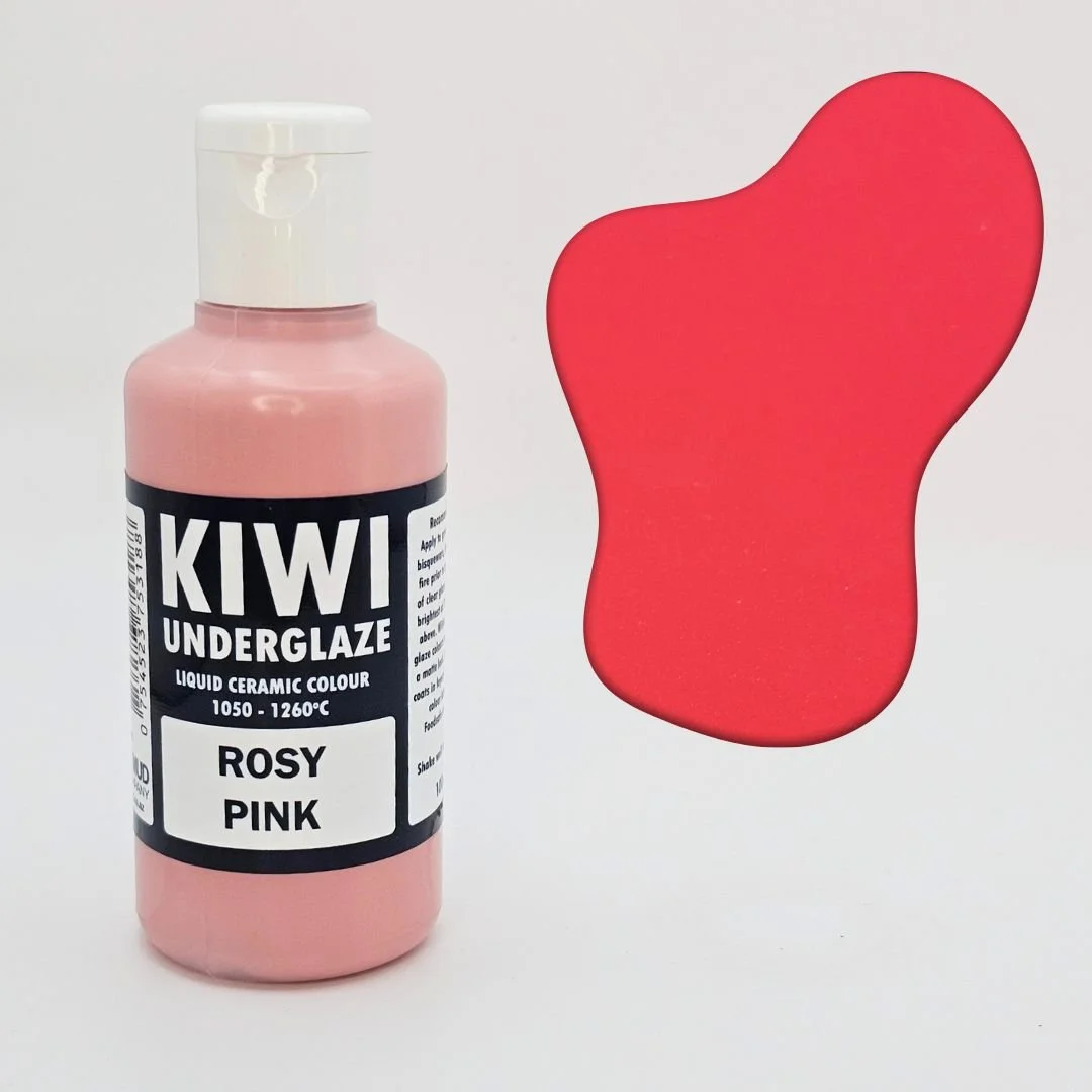 Kiwi Underglaze- Rosy Pink