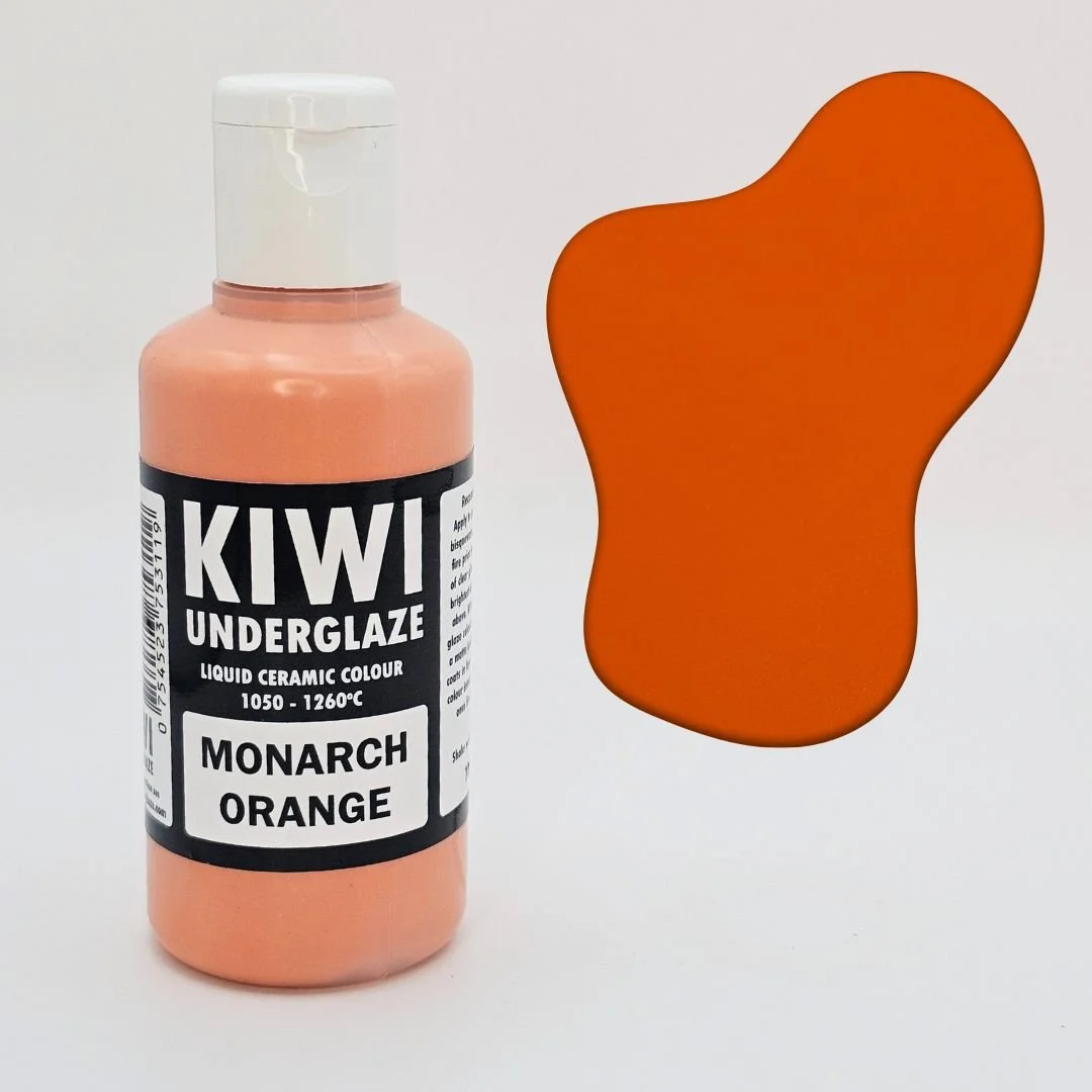 Kiwi Underglaze- Monarch Orange