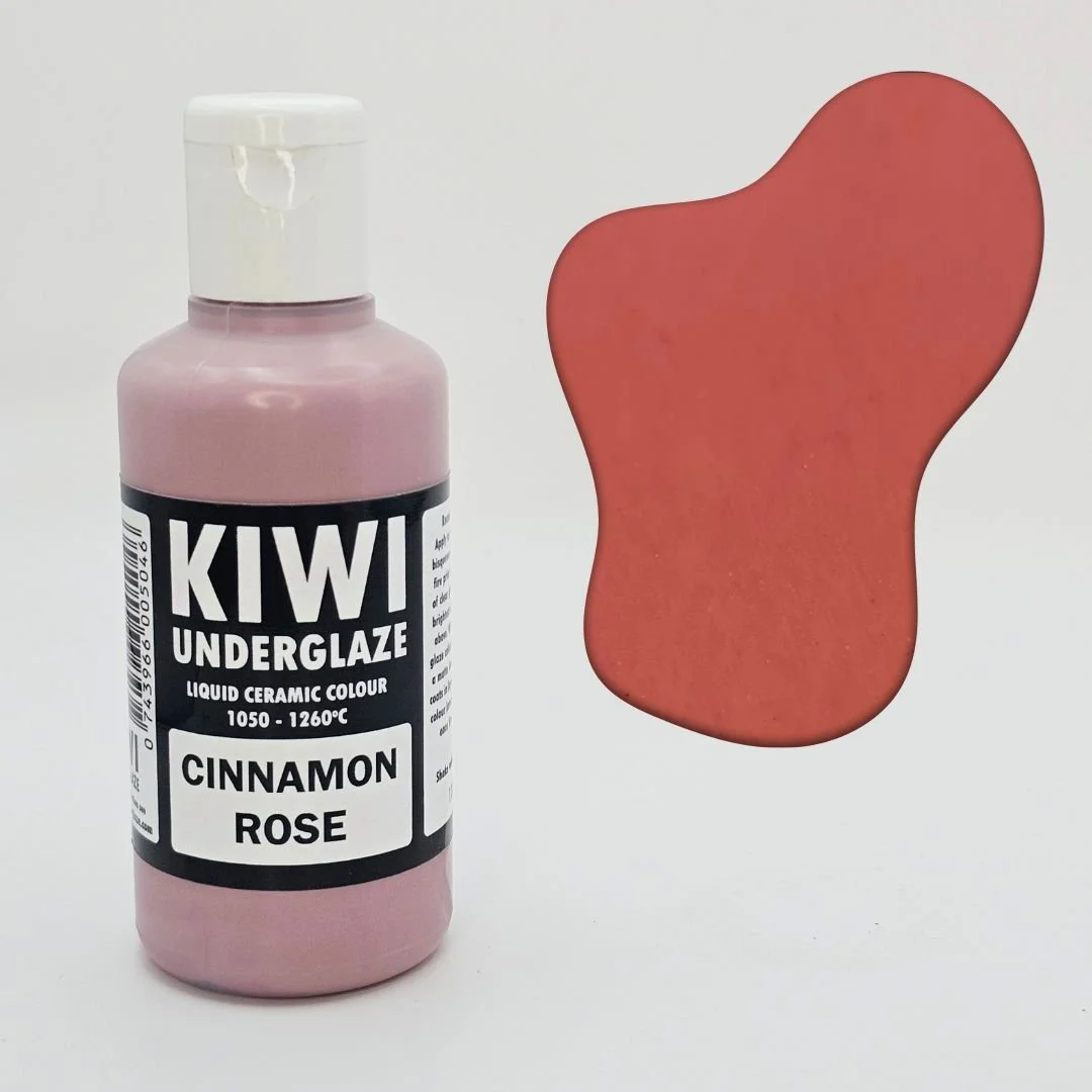 Kiwi Underglaze- Cinnamon Rose