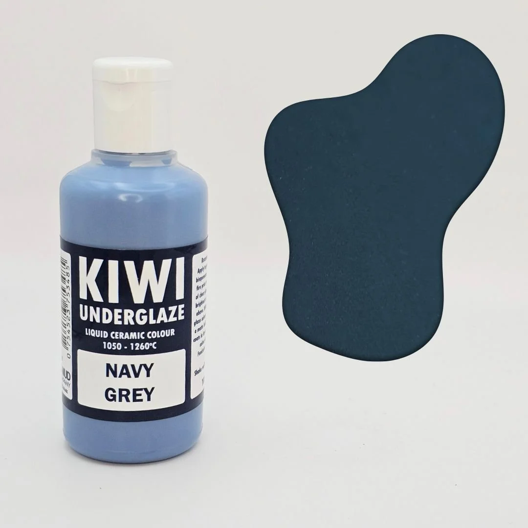 Kiwi Underglaze- Navy Grey