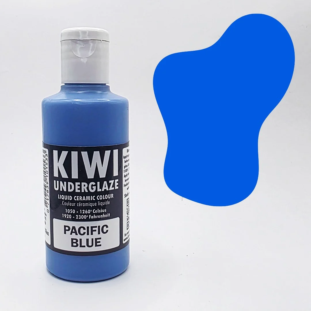 Kiwi Underglaze- Pacific Blue