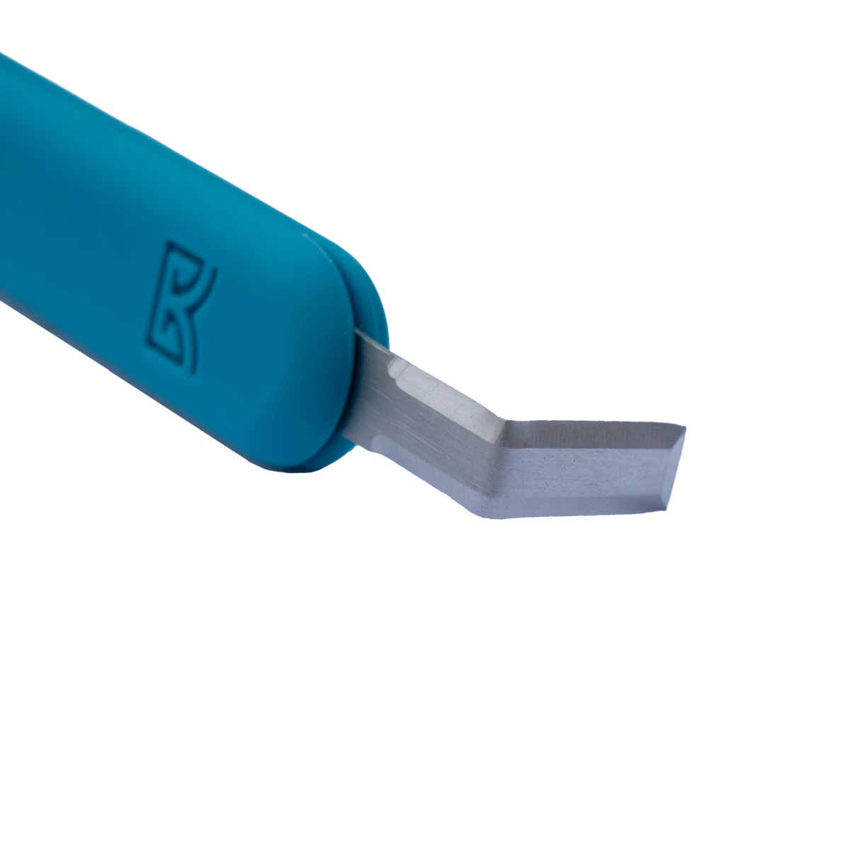 Forge Tool, Teal Handle with Rectangle Blade