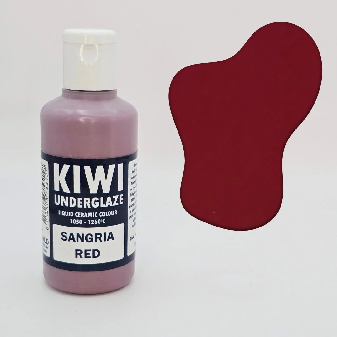 Kiwi Underglaze- Sangria Red