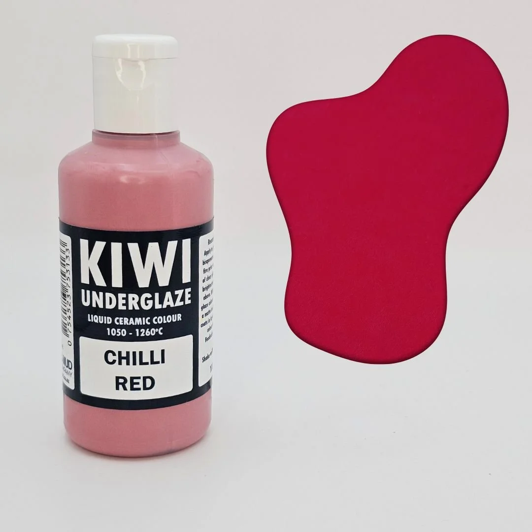 Kiwi Underglaze- Chilli Red