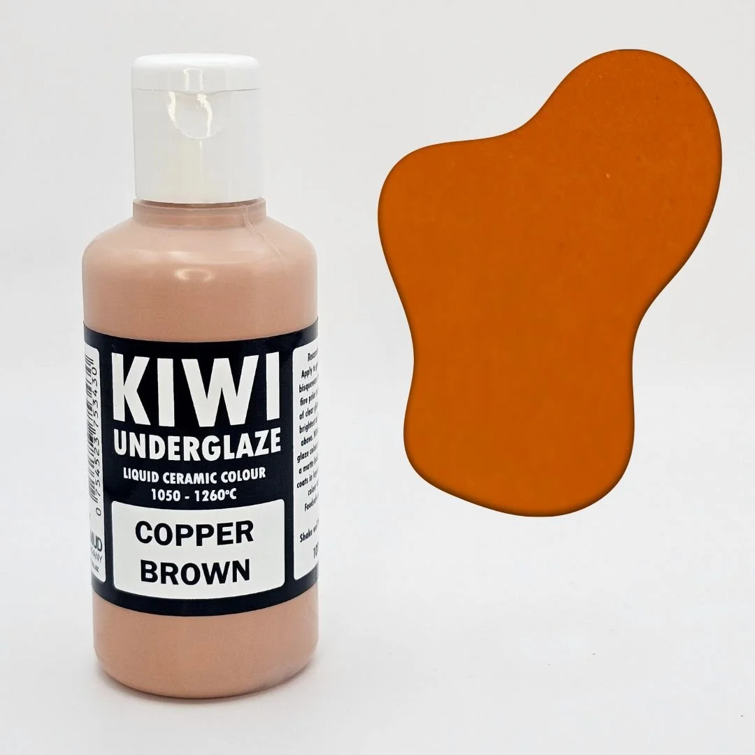 Kiwi Underglaze- Copper Brown