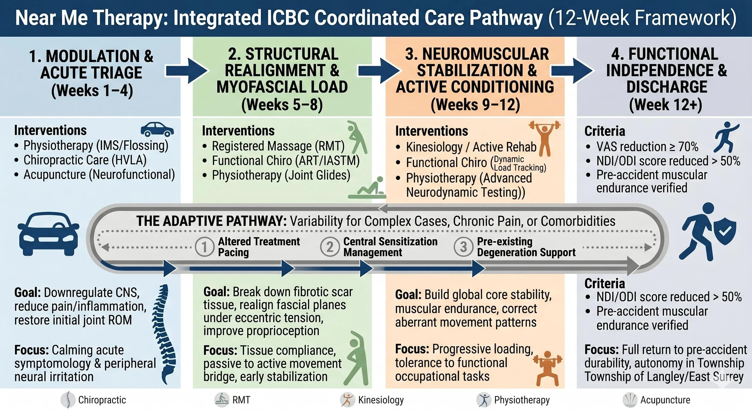 Near Me Therapy ICBC Coordinated Care Pathway Map