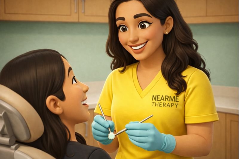 Professional dental hygiene and CDCP cleanings serving Langley City and Surrey Clayton Heights at Near Me Therapy