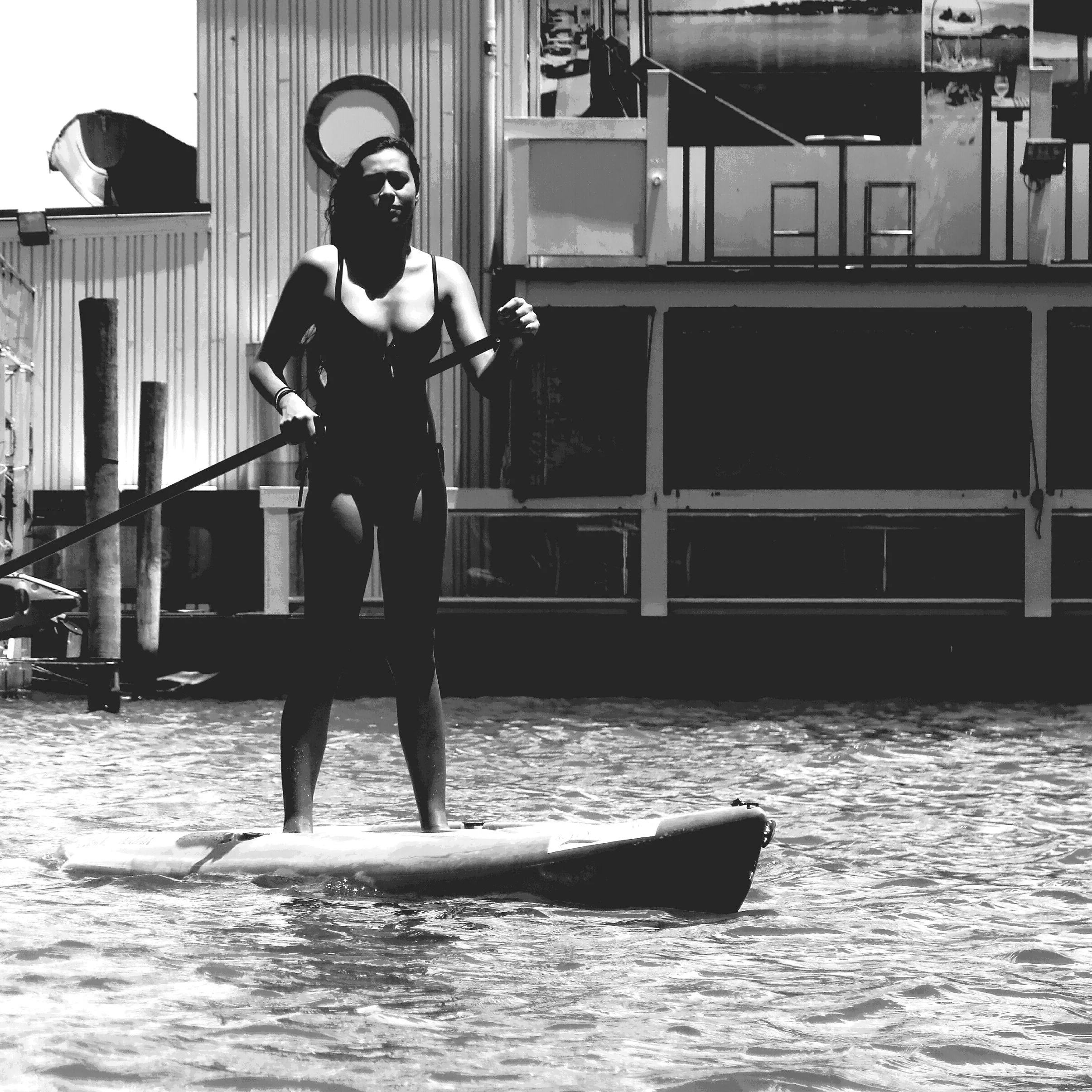 PADDLE BOARDING