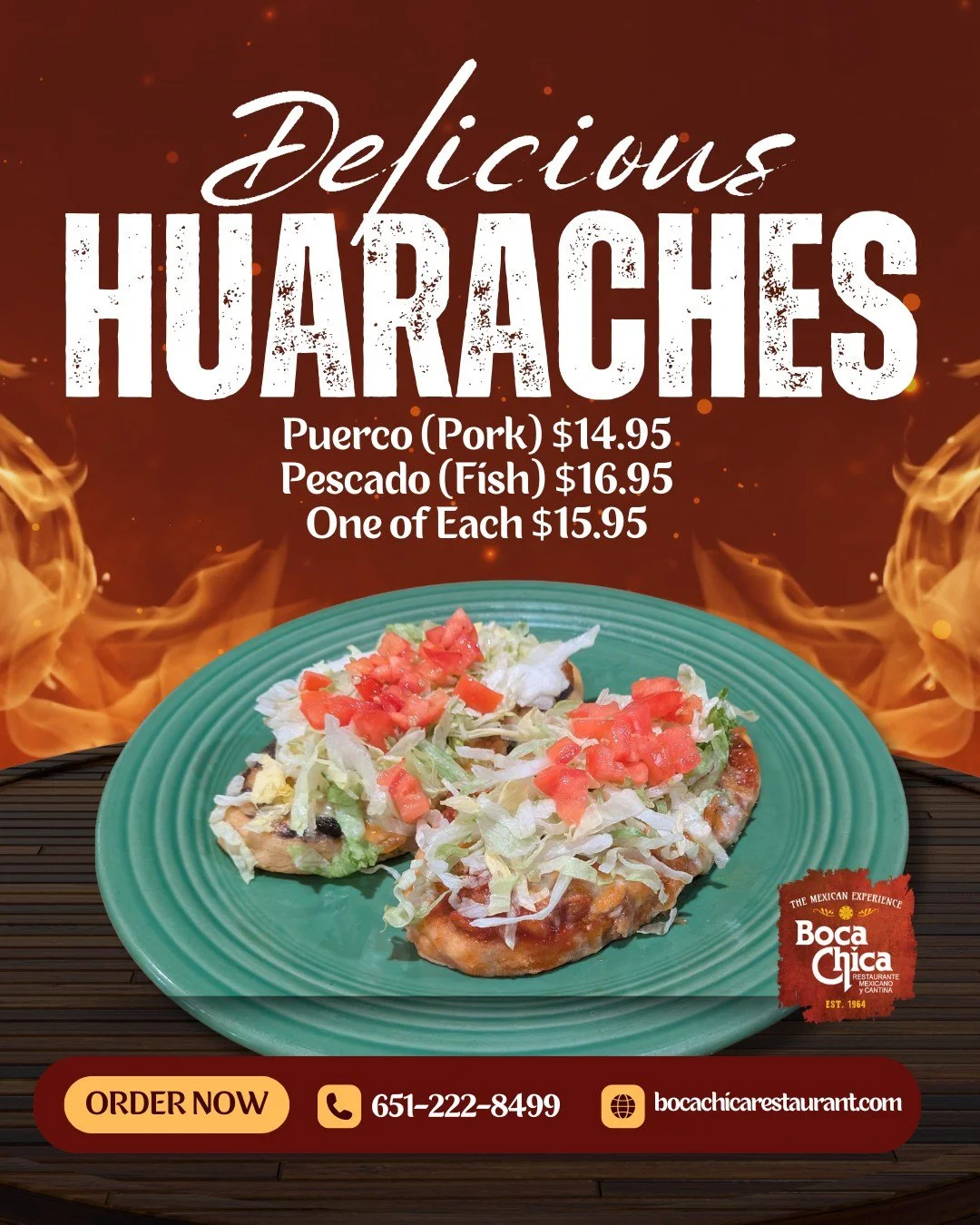 You weekend special awaits! 

#huaraches #weekendspecials