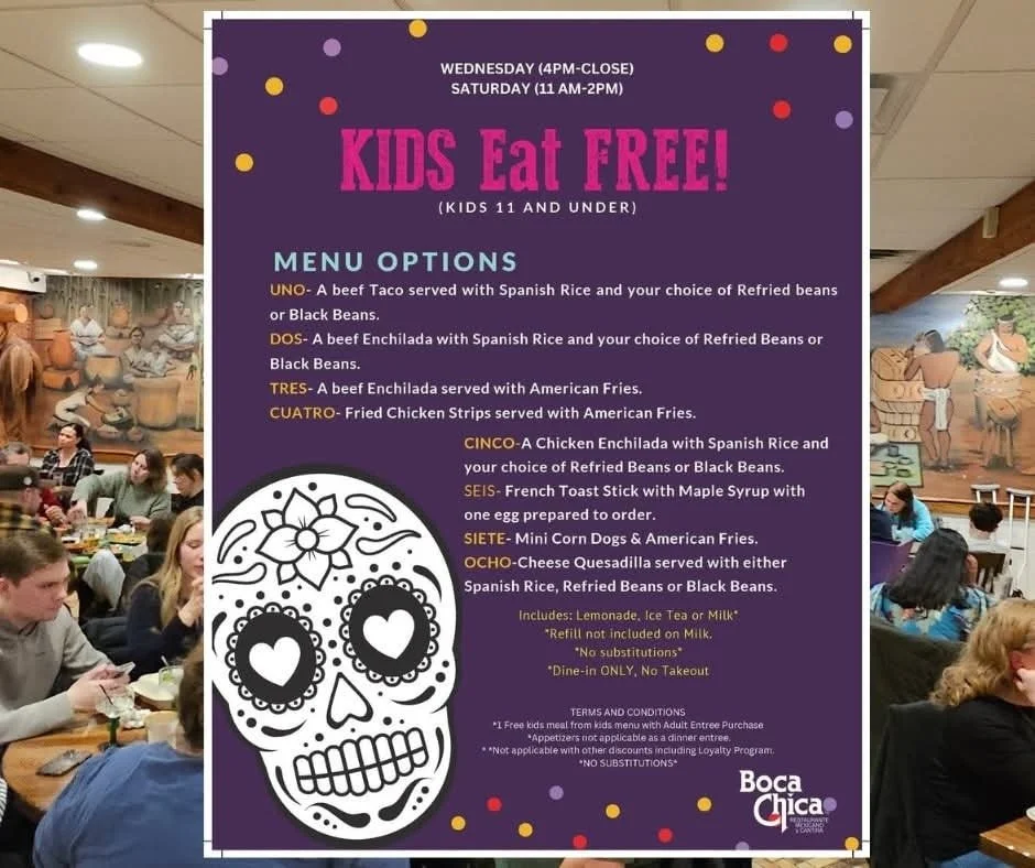 Kids eat free 'til close!

#kidseatfree #mysaintpaul #mexicanfood