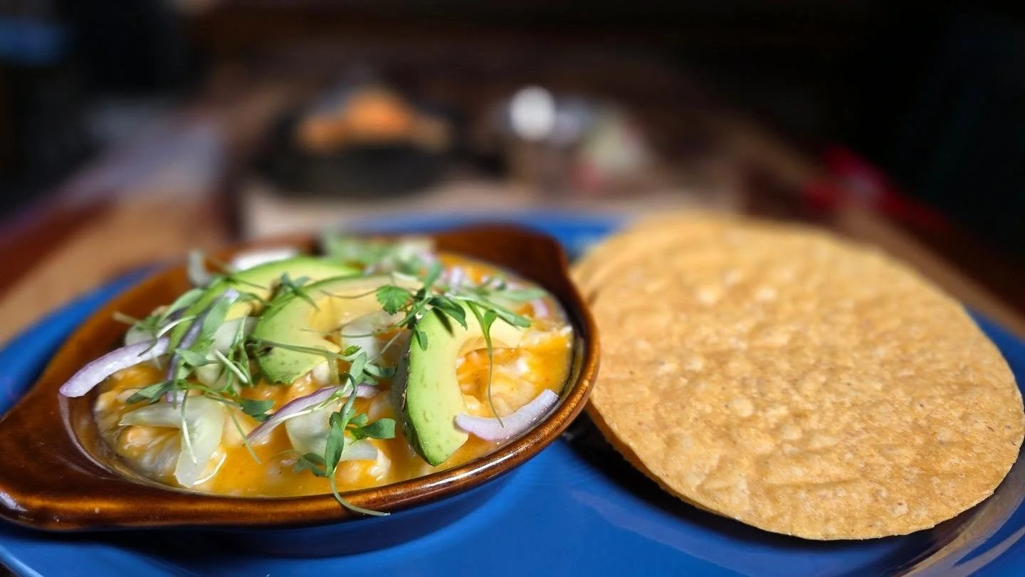 Aguachile de Camar&oacute;n con Mango

Shrimp cured in fresh lime and blended mango, balanced with jalape&ntilde;o, cucumber, red onion, and avocado. Bright, lightly sweet, and vibrant

Have you tried it yet?

#aguachile #camaron #shrimprecipes