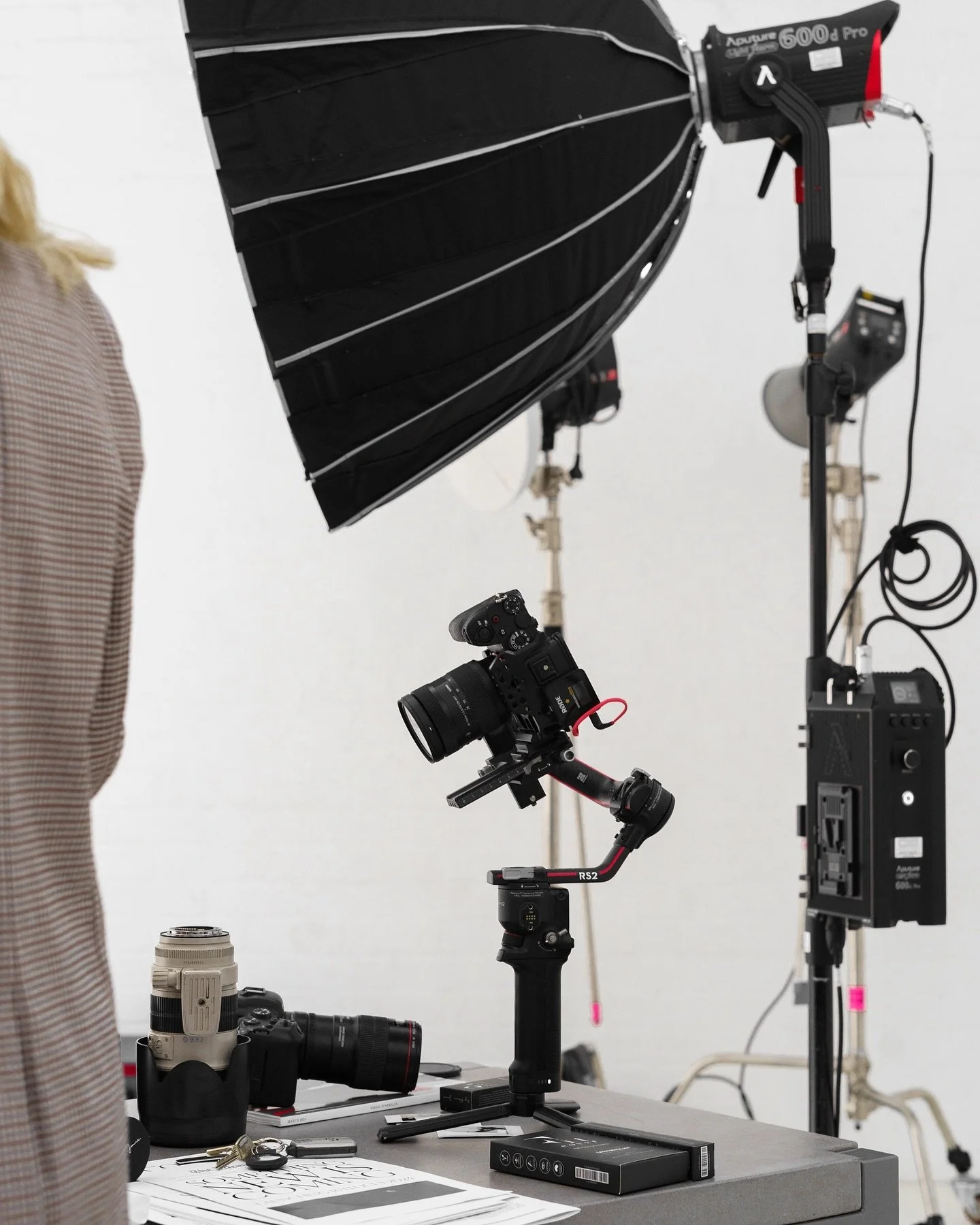 Behind the scenes at @studio__made . Bringing stories to life. 🎥

.
 #OnSet #BTS #adelaide #adelaidephotography #adelaidevideography #creative