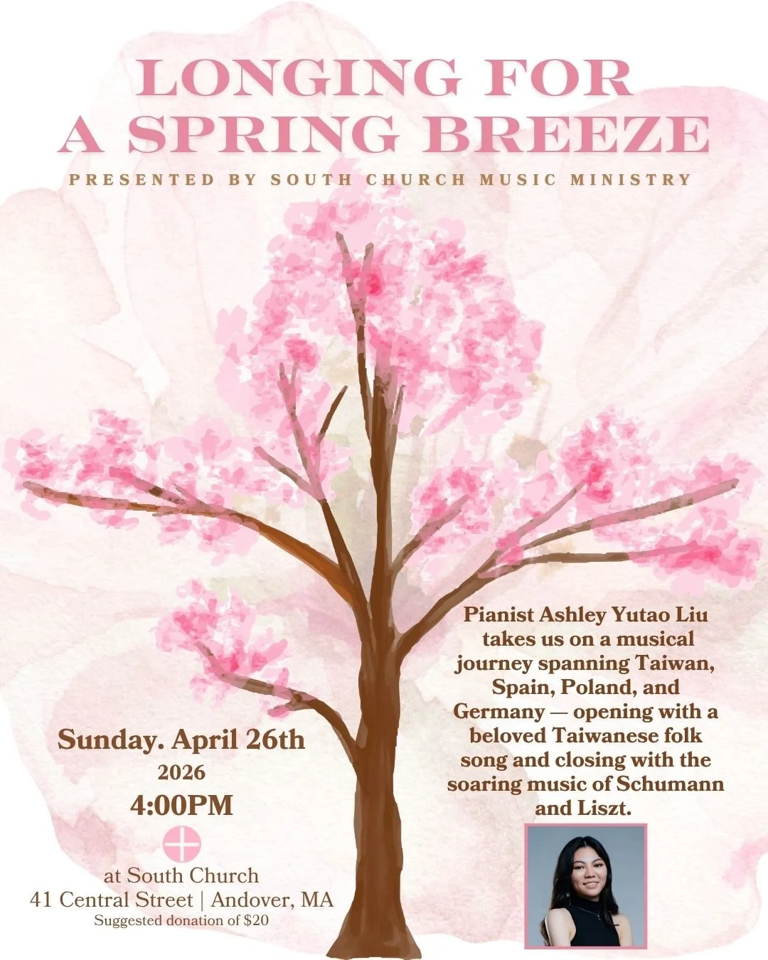 Longing For A Spring Breeze—Ashley Liu Piano Recital
