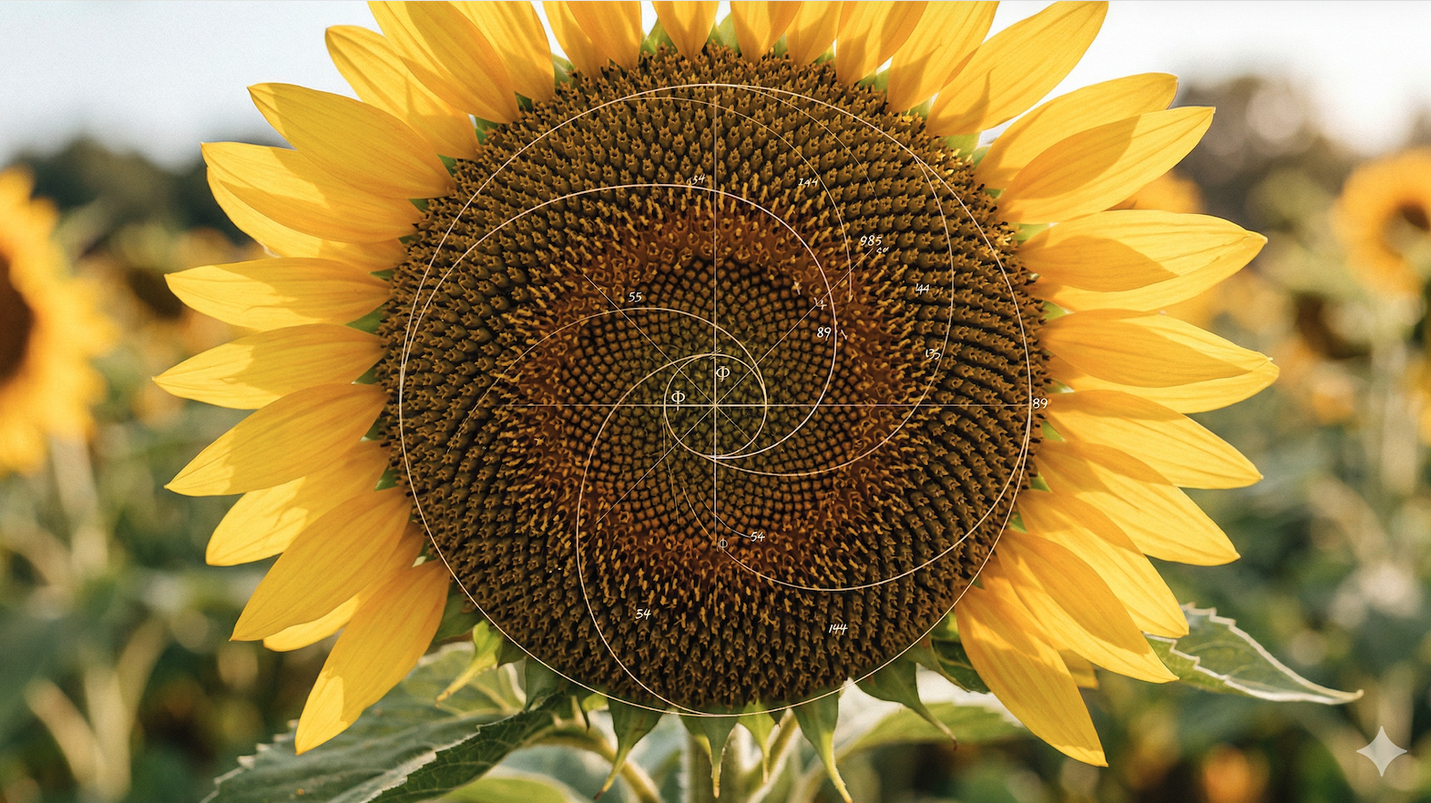 The Sunflower Is Not Showing Off