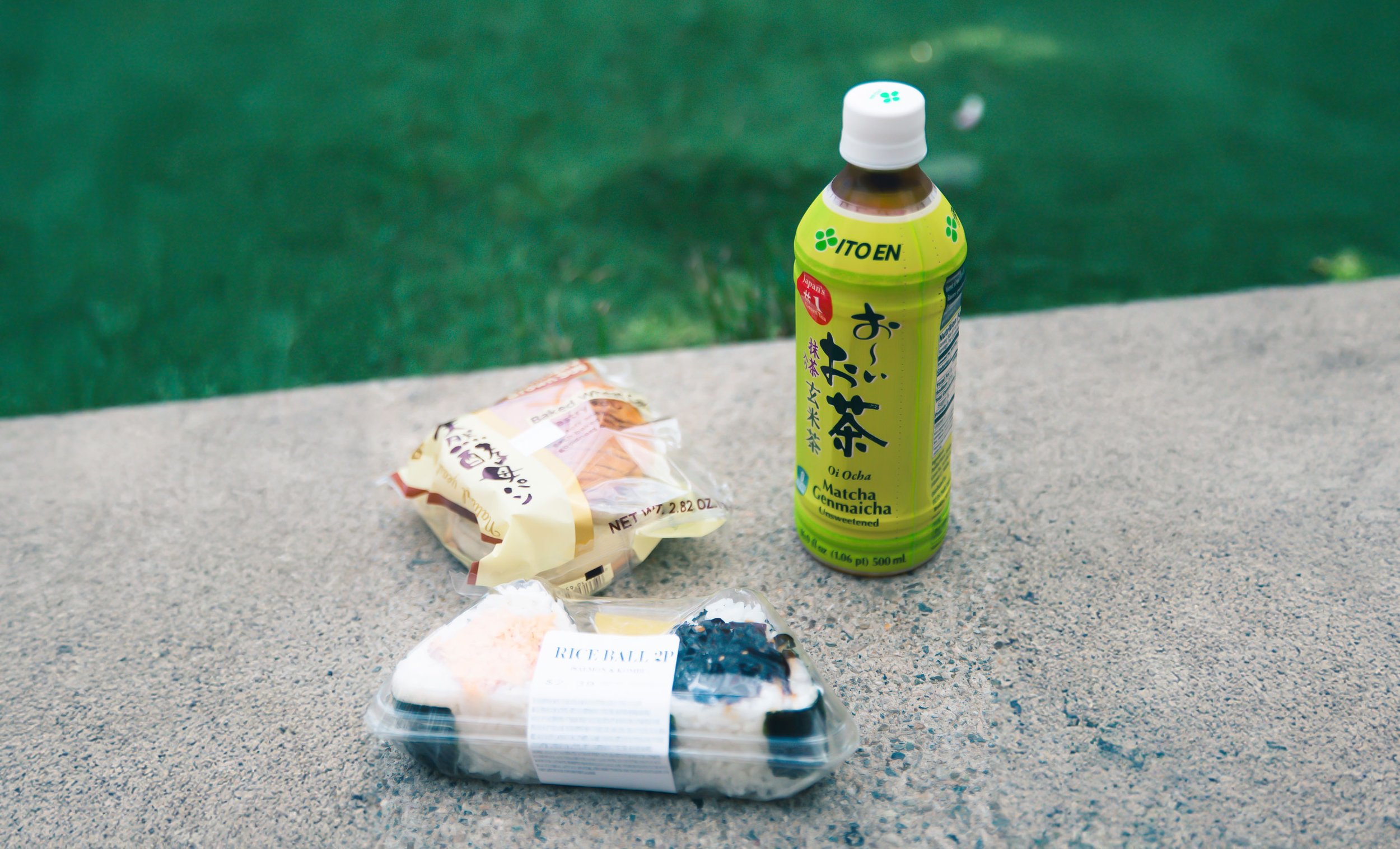 Japanese Snacks on a Ledge