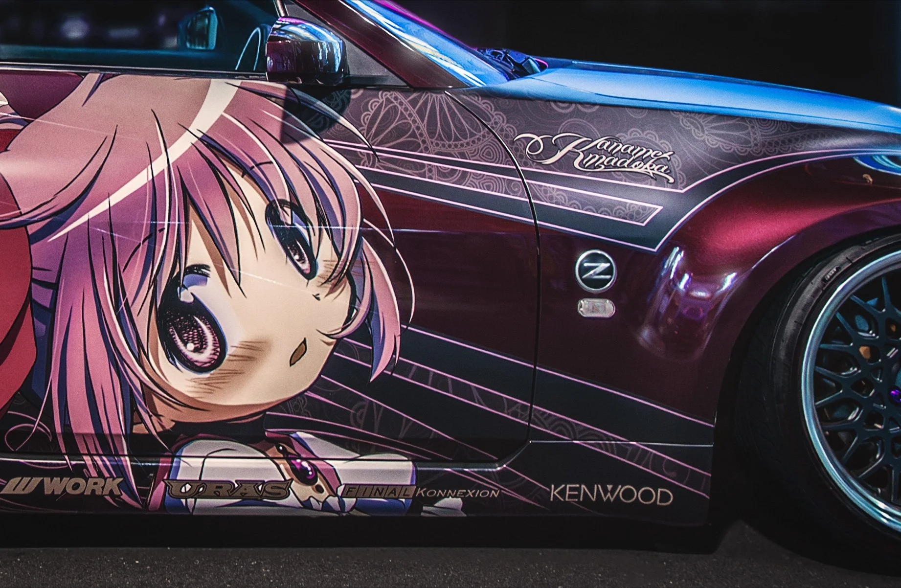 Detailed Close-up of Madoka Itasha