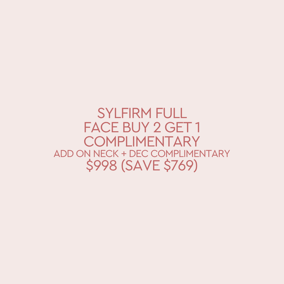 Sylfirm: Buy 2, Get 3rd Complimentary + Add On NeckIDec Complimentary