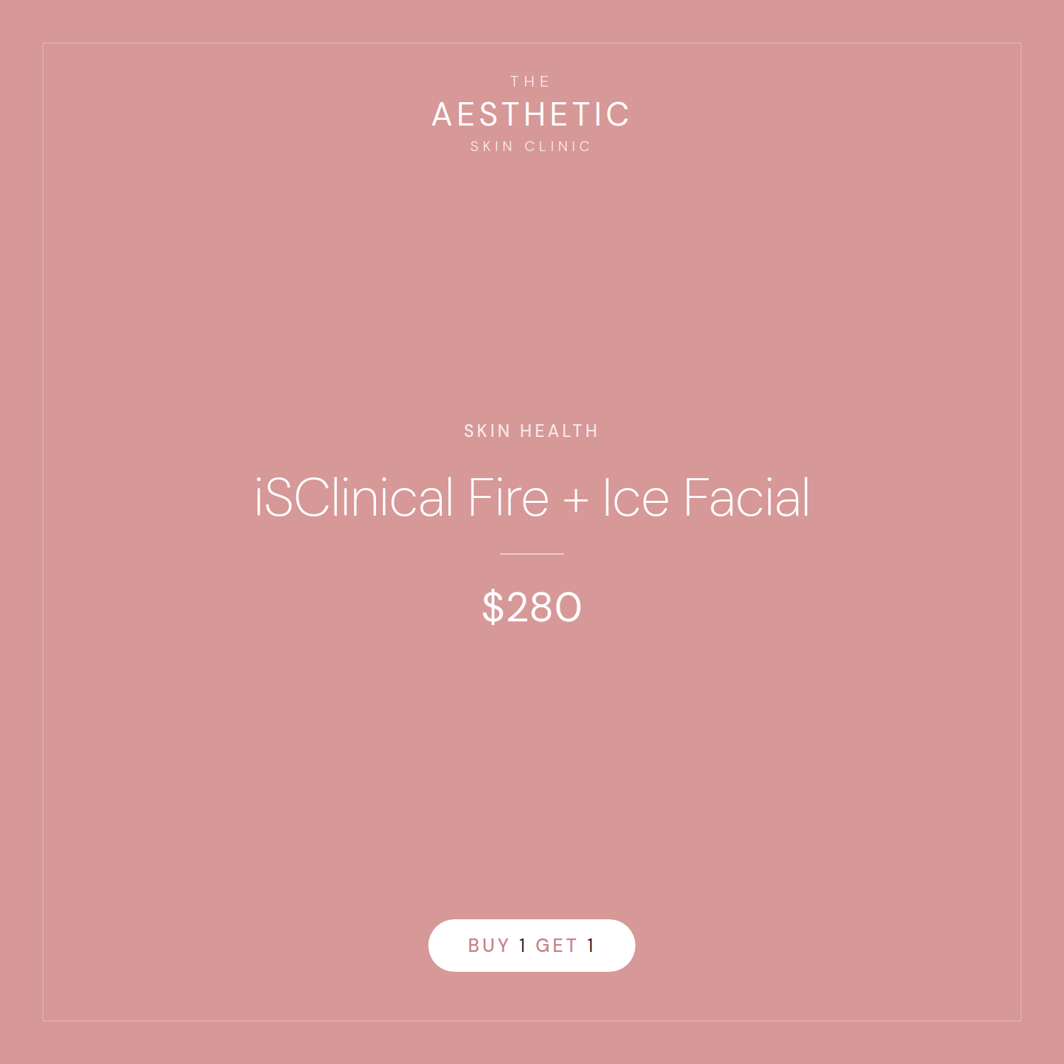 IsClinical Fire + Ice Facial Treatment