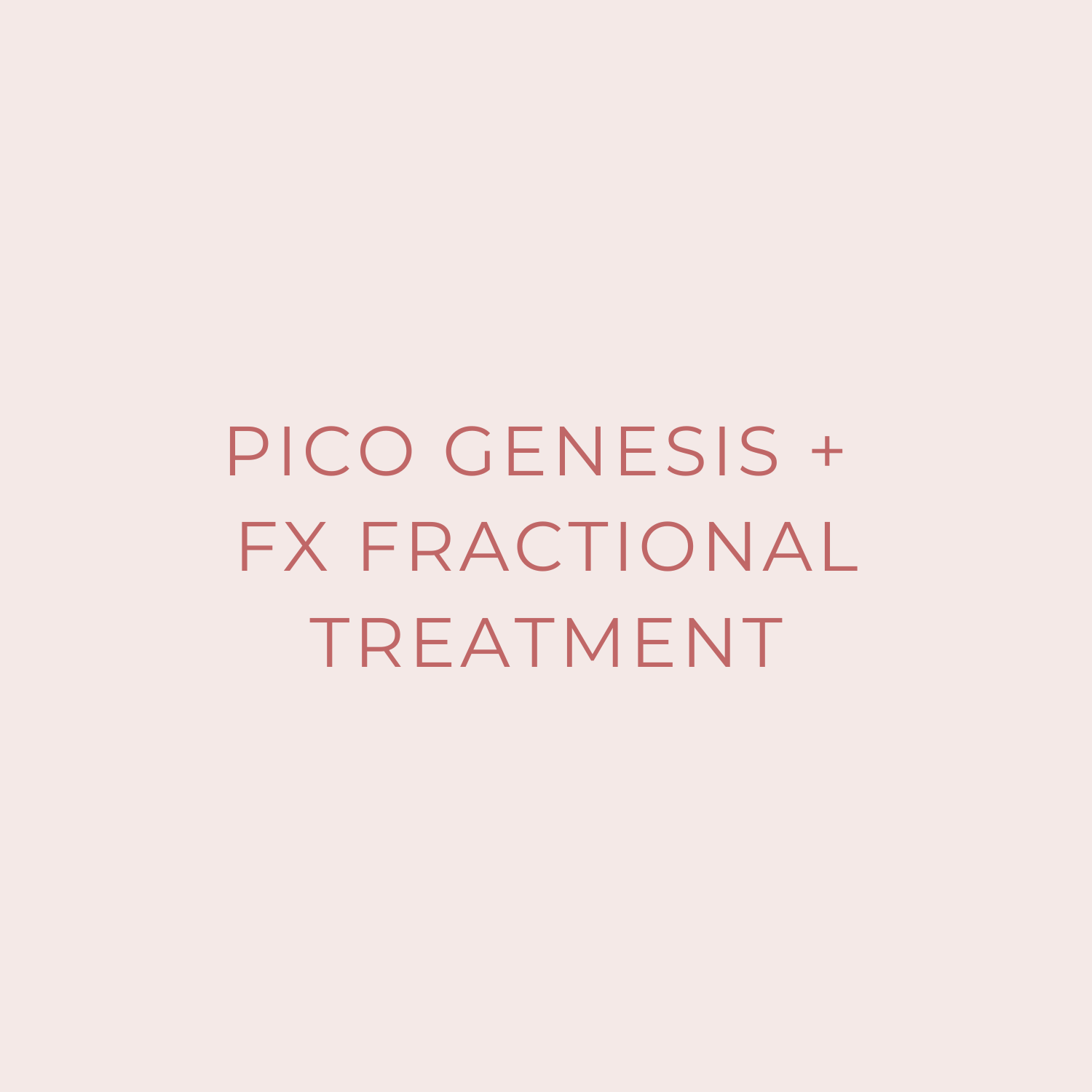 Pico Genesis + FX Fractional Treatment