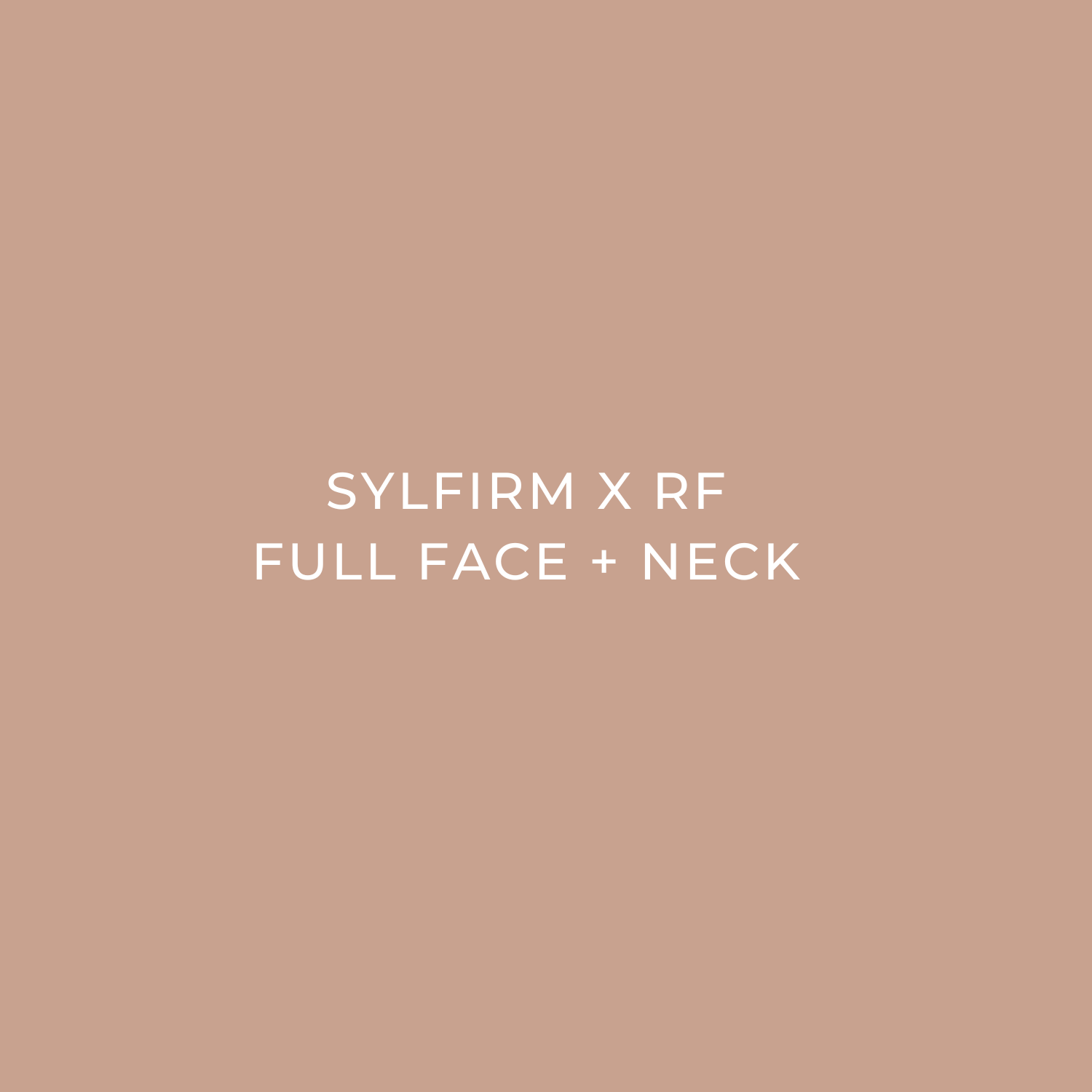 Sylfirm X™ Full Face + Neck