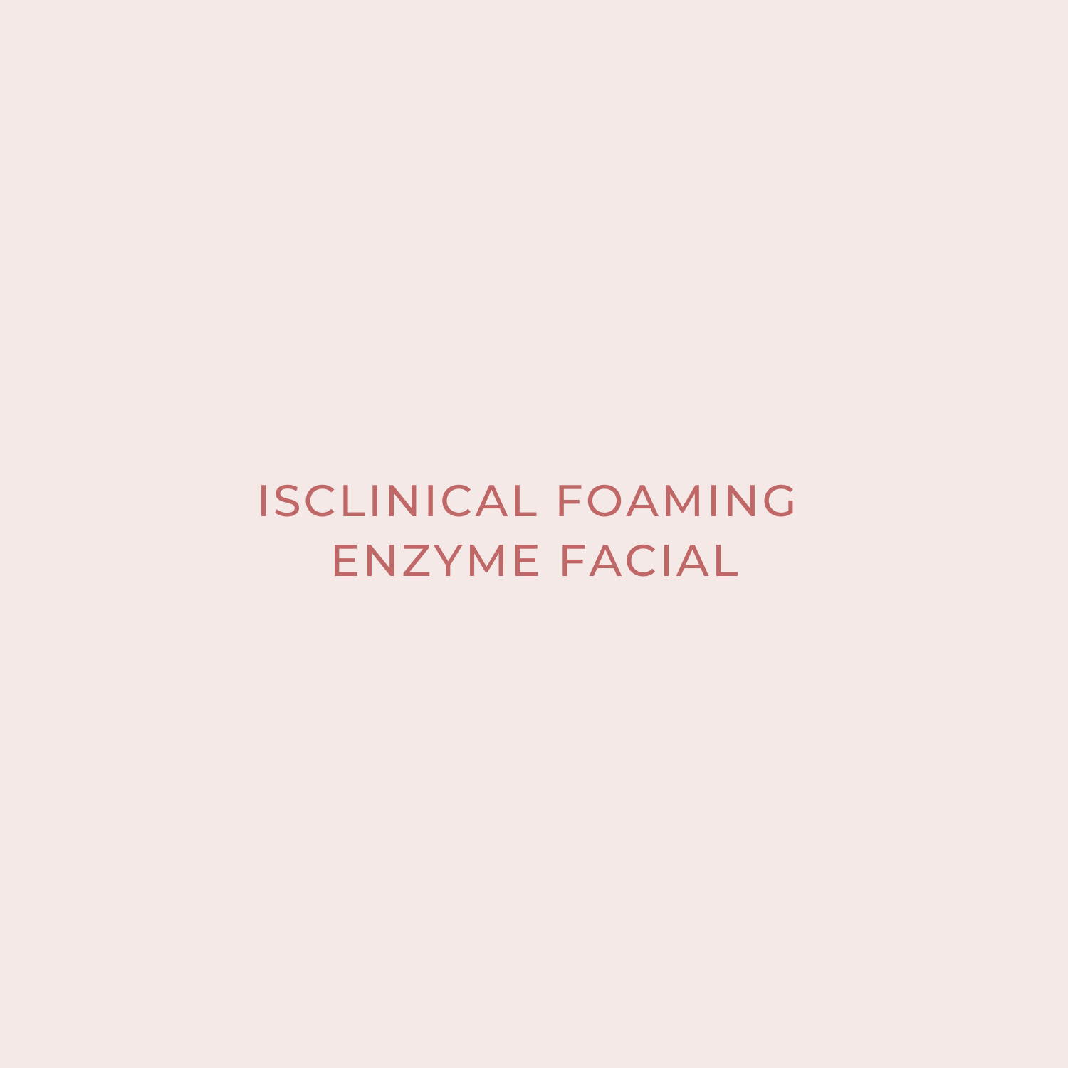 iSClinical Foaming Enzyme Facial