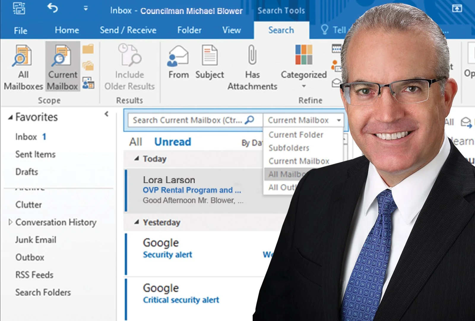 BREAKING: 209 Times Drops Bombshell Investigation Uncovering Proof That Councilman Michael Blower... Has a Functional Email Inbox!