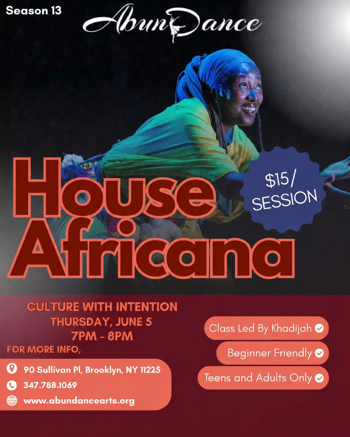 House Africana at AbunDance Academy of Arts