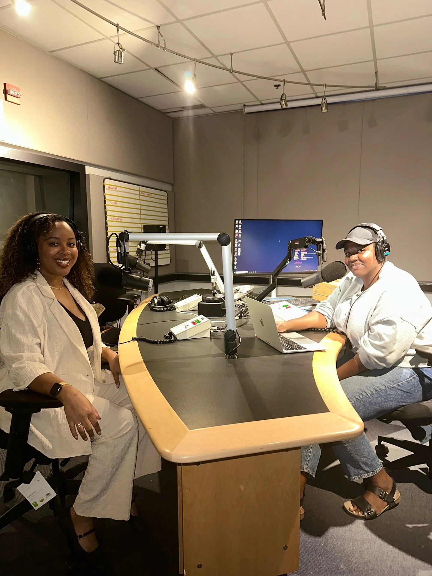 🎙️I recorded a podcast interview at @cbc Studio today!

We talked about my how my experiences with money growing up shaped how I manage my money today, my fear of debt, why I created Liberty Leave to help burnt out women take career breaks, and so m