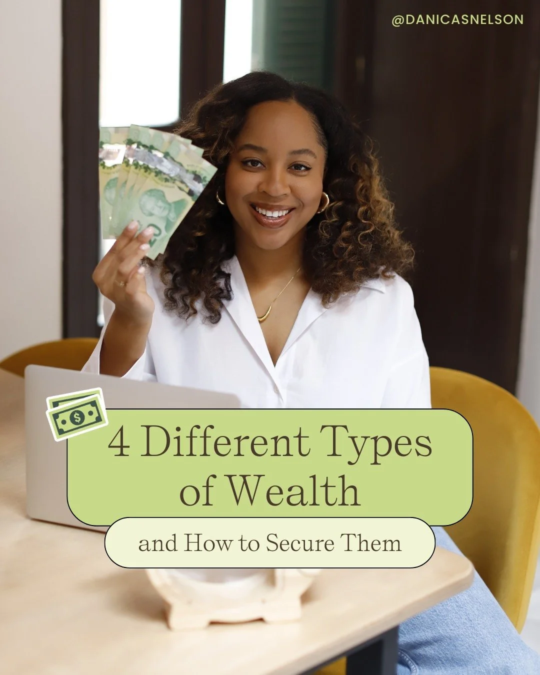 This week, we&rsquo;re talking about the different types of wealth. I think many ppl (myself included, up until recently) associate wealth with money, but it goes SO much deeper than that. 

What types of wealth do you think you&rsquo;re on track to 