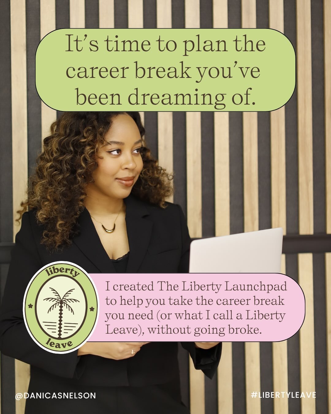 THE LIBERTY LAUNCHPAD IS OFFICIALLY HERE 🎉 

Launch offer: $100 off until June 7, 2026 💸 (then the price will increase to $497 CAD).

After *months* of putting this together, I&rsquo;m so excited to share that my signature course, The Liberty Launc