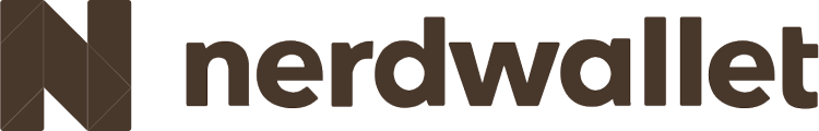 NerdWallet logo with large 'N' and the word 'nerdwallet' in lowercase letters.
