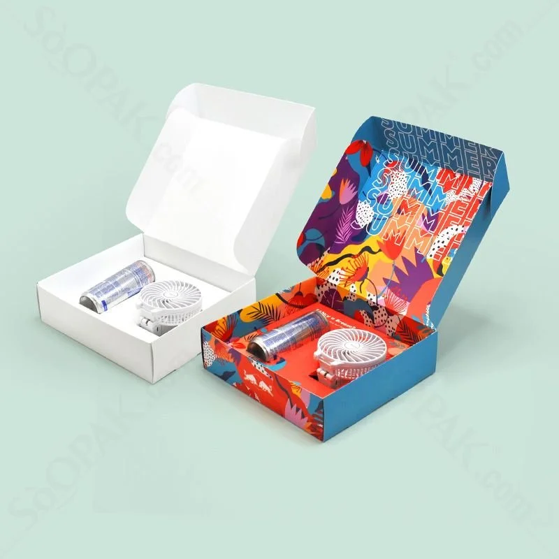 Sustainable eco-friendly e-commerce box. Custom Box