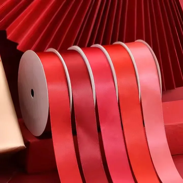 Custom print Grosgrain Silk ribbon