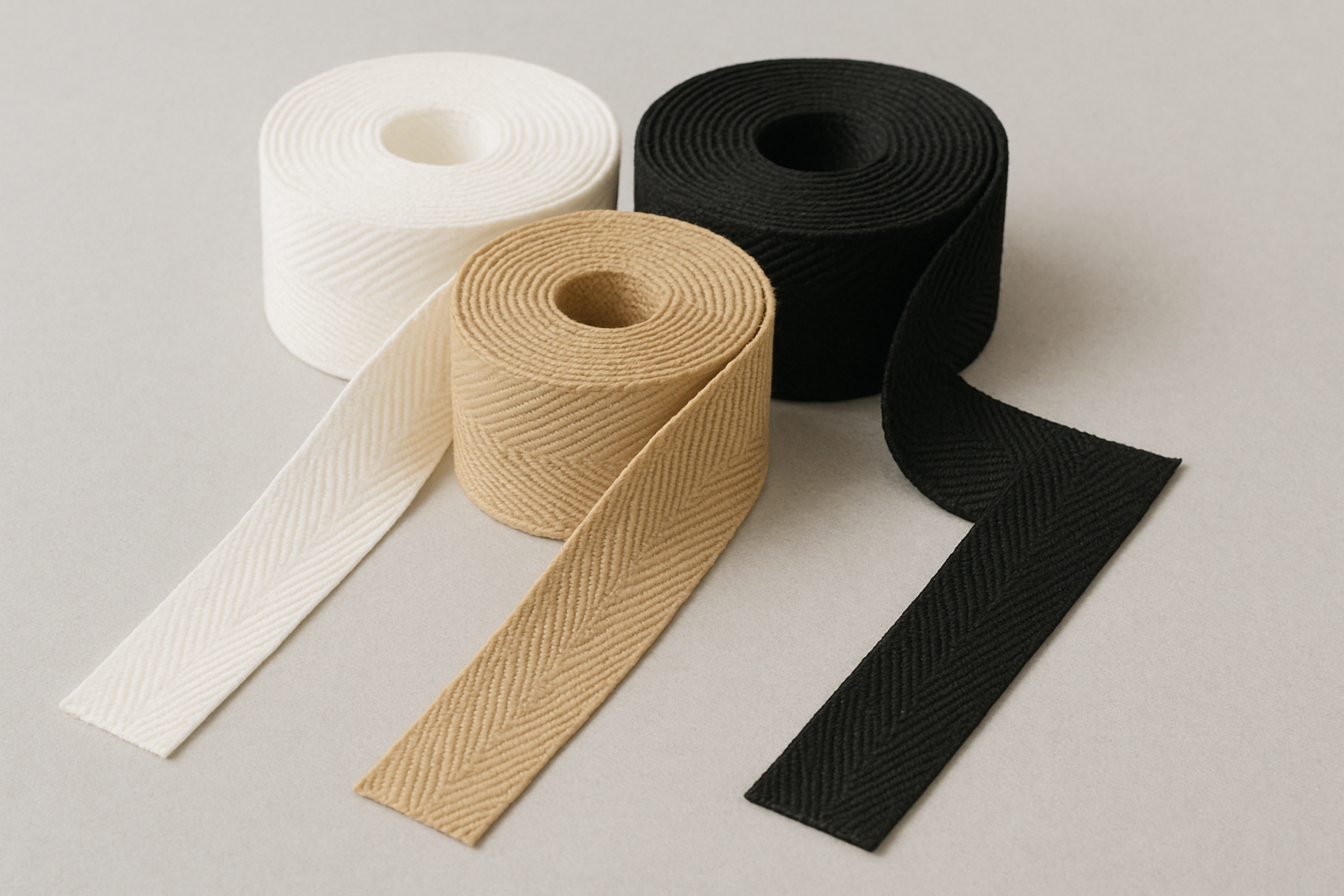 Custom Dyed Cotton Ribbon