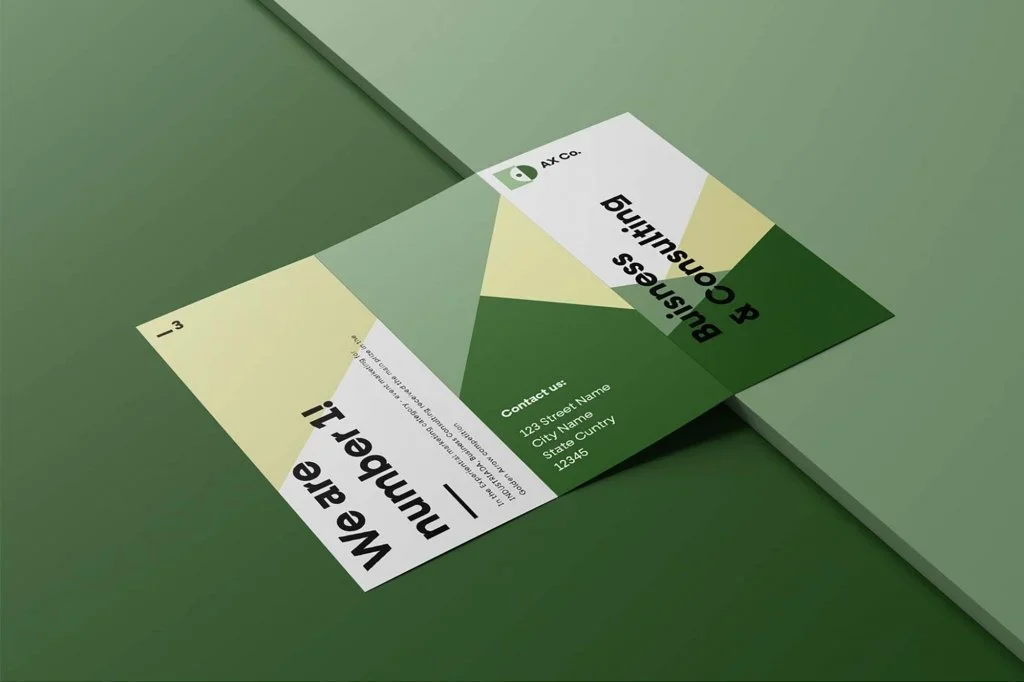 Eco-friendly Flyers for Business & Consulting.