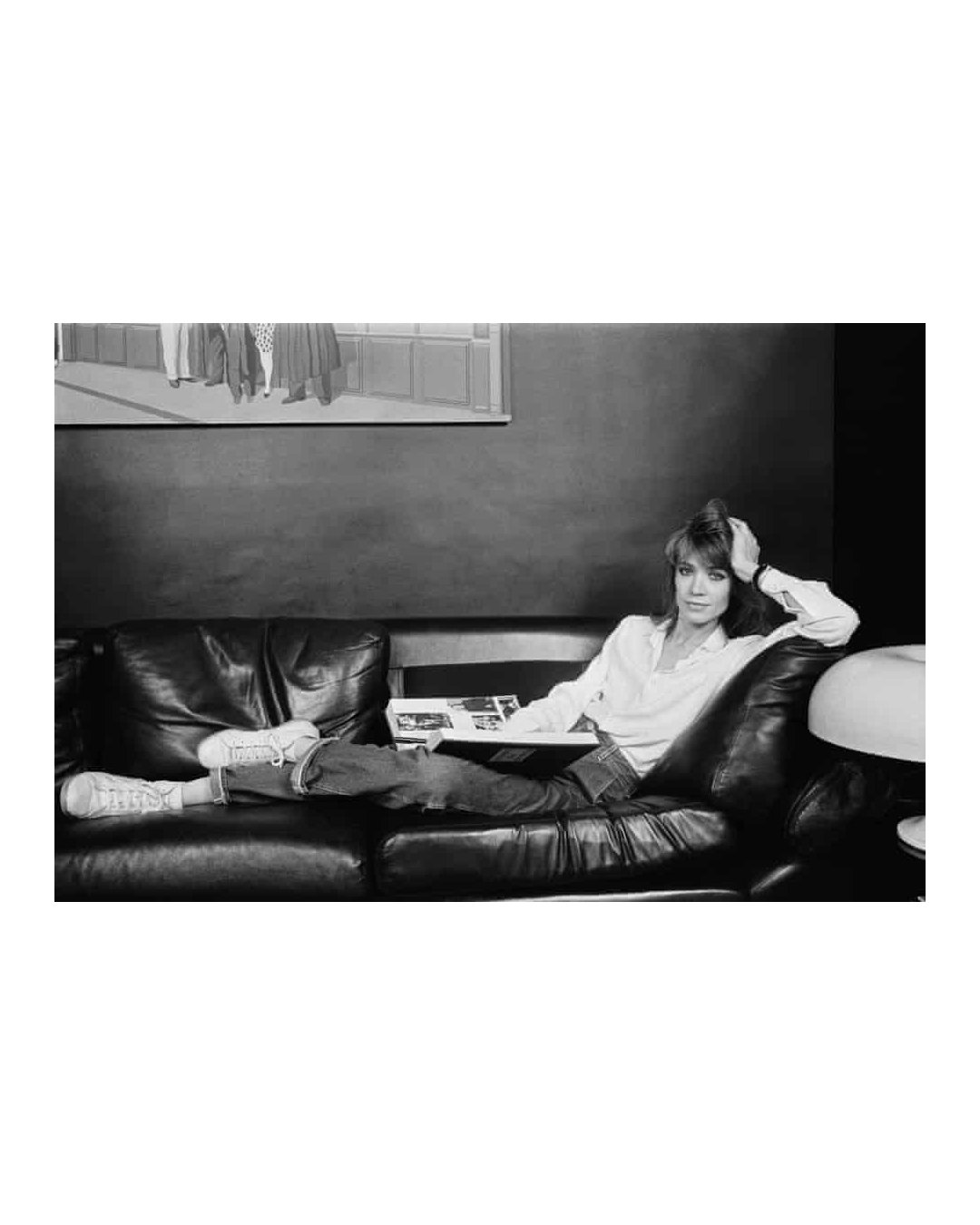 Fran&ccedil;oise Hardy and the art of effortless chic. The white shirt, sleeves rolled up&mdash;a signature of her Parisian nonchalance. Some clothes are simply worn, but the white shirt is lived in, becoming part of an identity. Explore how style ic