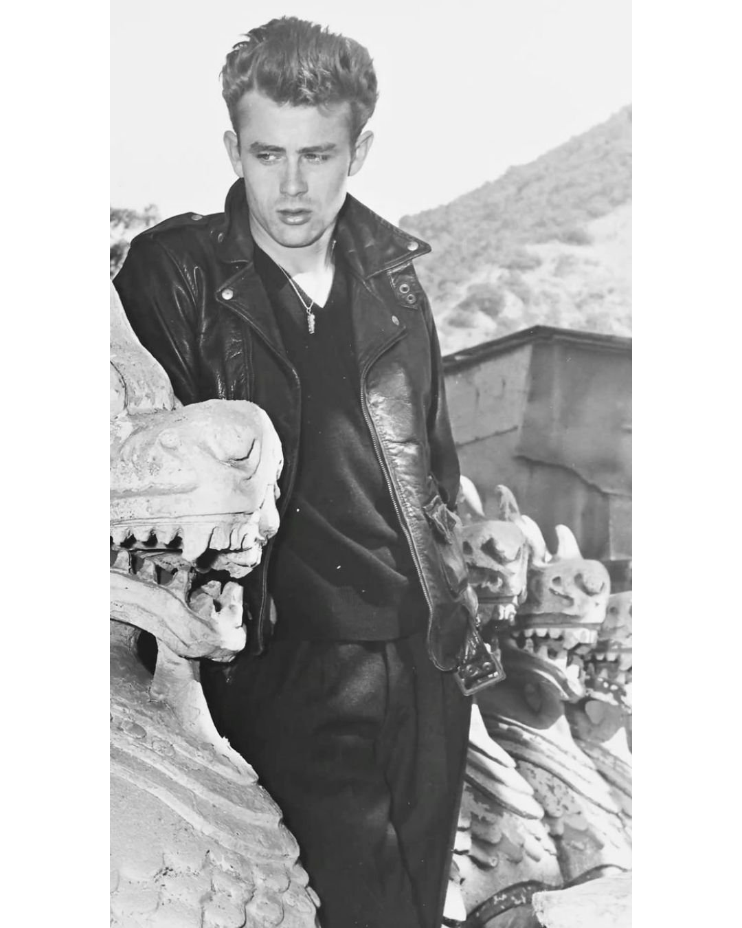 Before it was iconic, the leather jacket was practical: made for pilots, built for survival.

Then came Hollywood&mdash;Brando and Dean, angst and masculinity stitched into every seam.
And by the time Elvis took the stage in his, the leather jacket h
