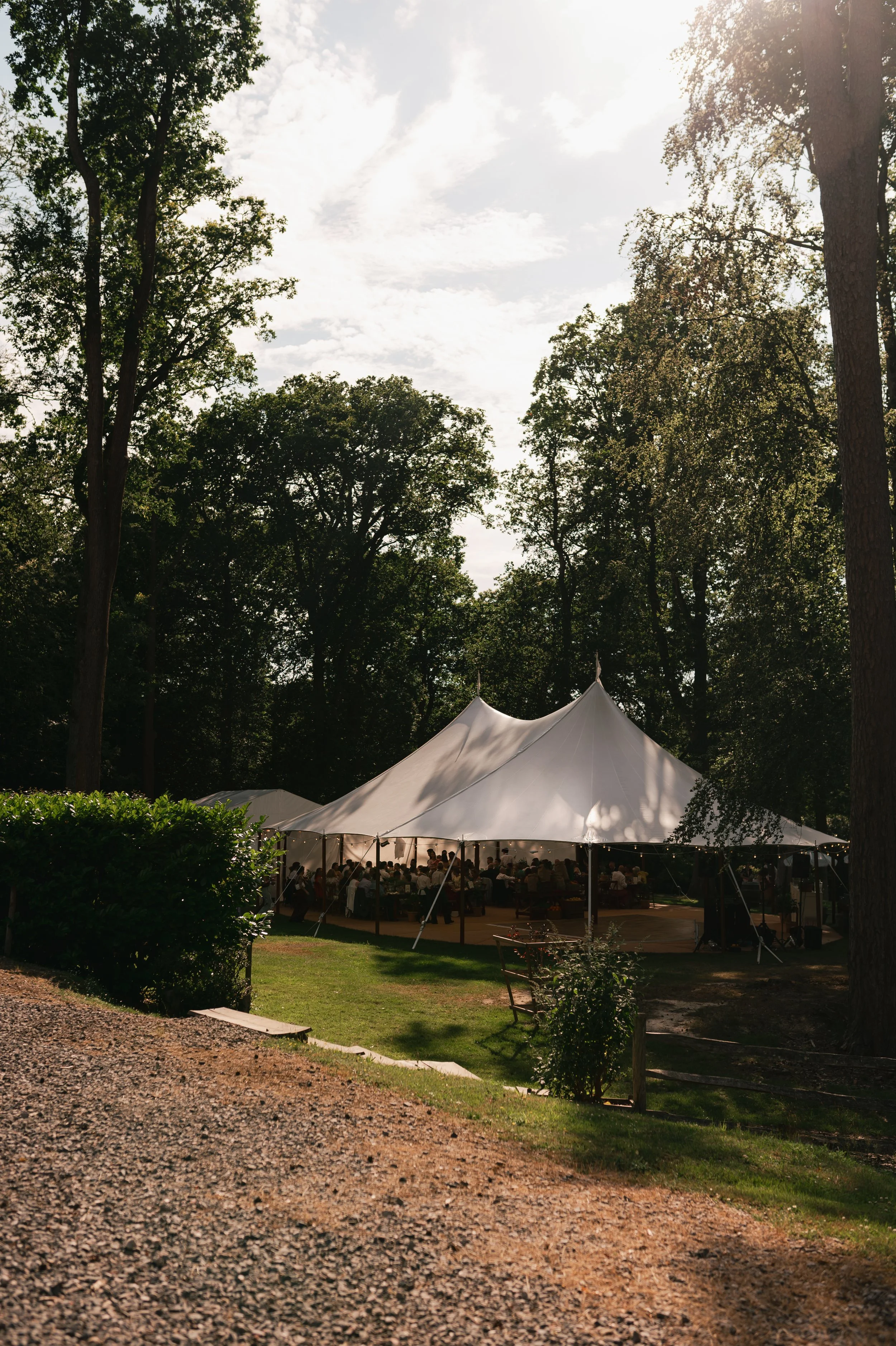 An Abundance Of Colour: A Marquee Wedding At The Hyde Estate
