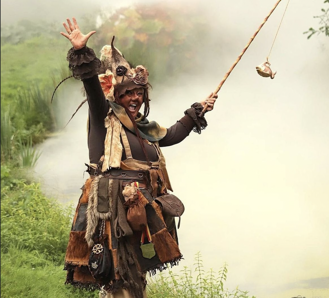 De Pixie Kostuum parade.