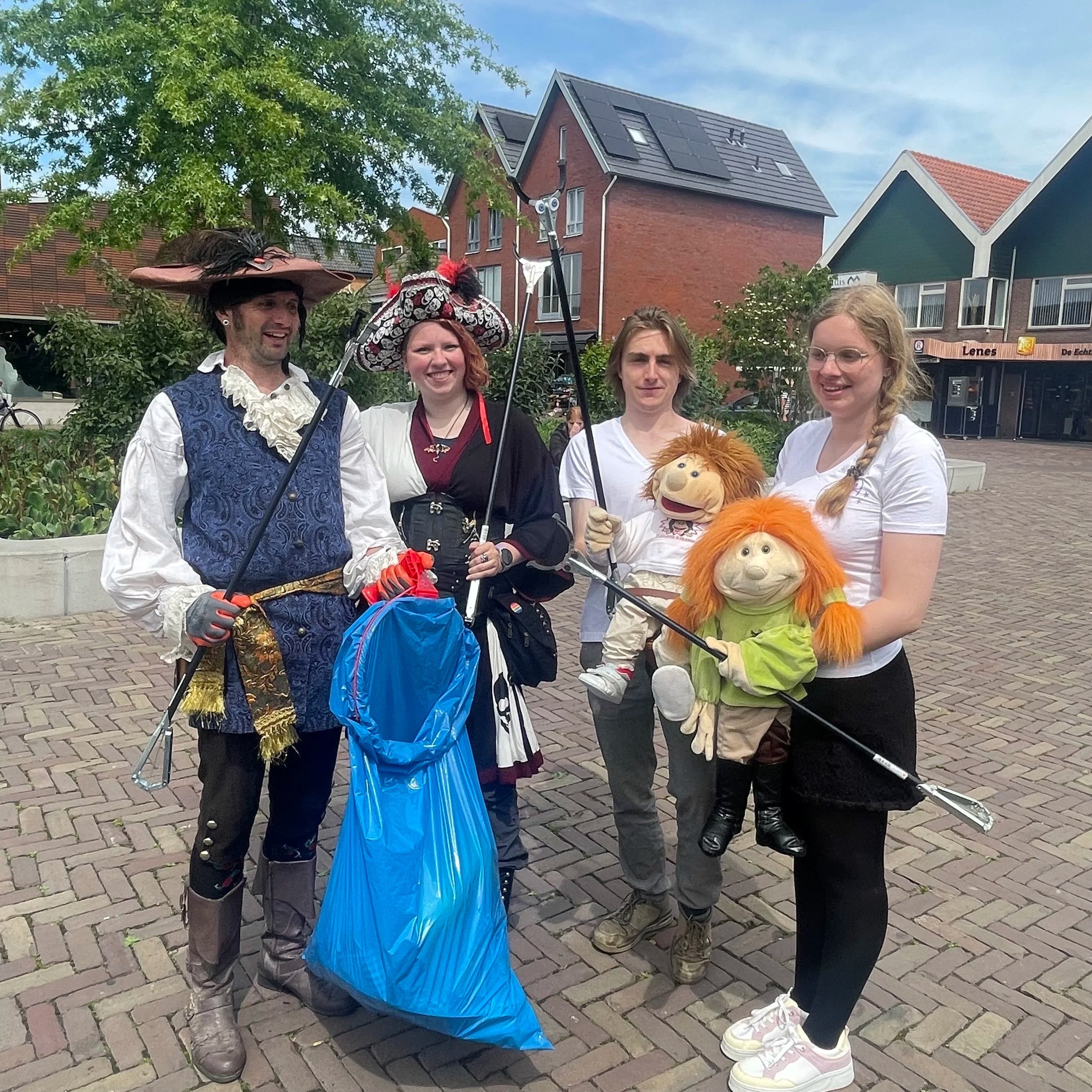 The Pixie Spirit Guardians are on a mission to make the Netherlands a little cleaner.
