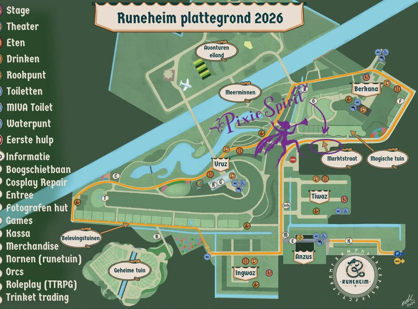 Komend weekend opent @runeheim.festival voor het eerst haar deuren zo onwijs spannend! Ook het pixie team zal tijdends runeheim aanwezig zijn met haar eigen stand. 
Lijkt het je leuk om kennis te maken met het Pixie Team? Kom dan vooral langs!

En we