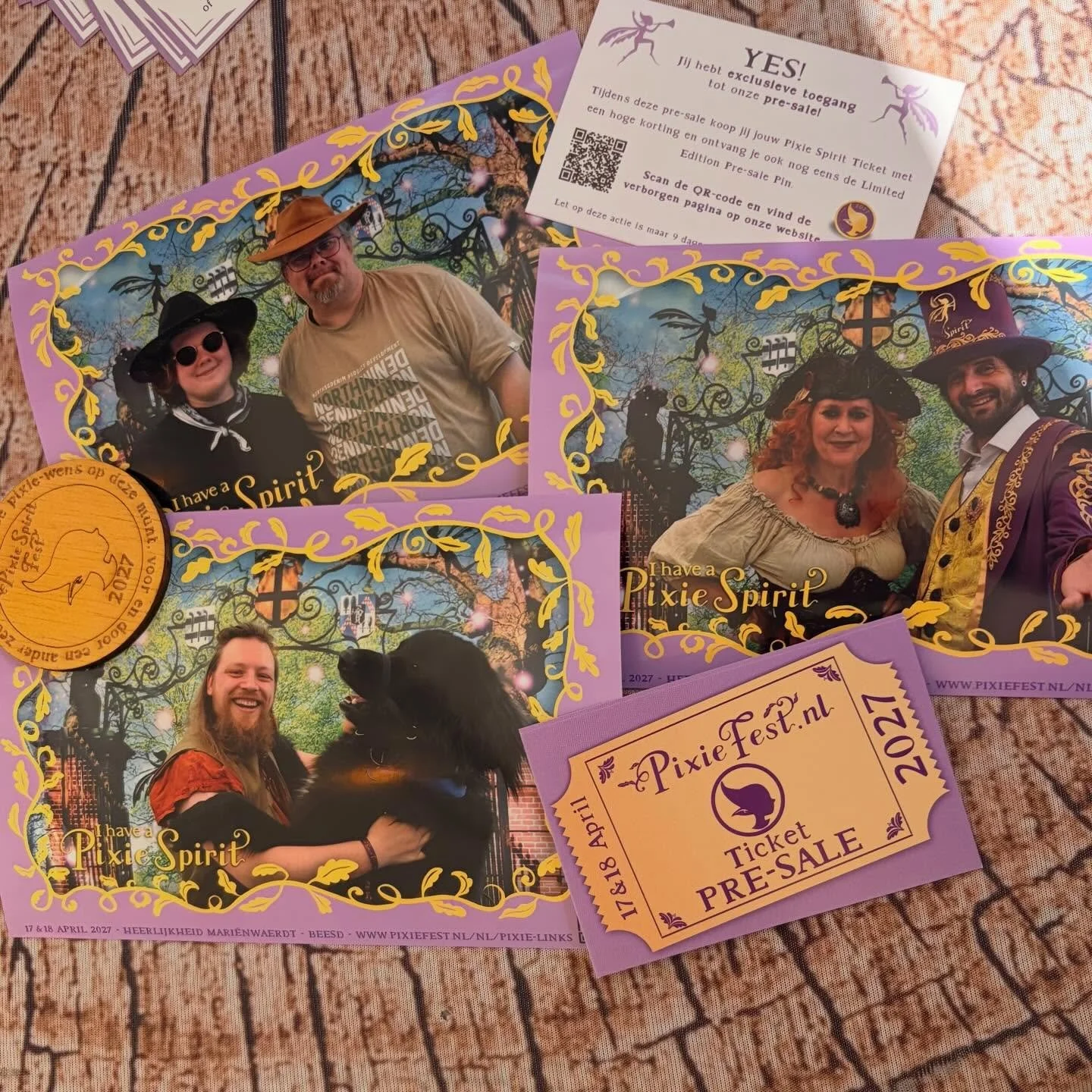 Het is gezellig druk bij onze pixie stand. En de photobooth draait overuren! Kom jij ook een leuke foto maken bij onze stand? Leuk weetje, je kan 2 gratis kaartjes winnen voor pixie spirit fest op 17 &amp; 18 april 2027 

#pixiespiritfest #pixiespiri