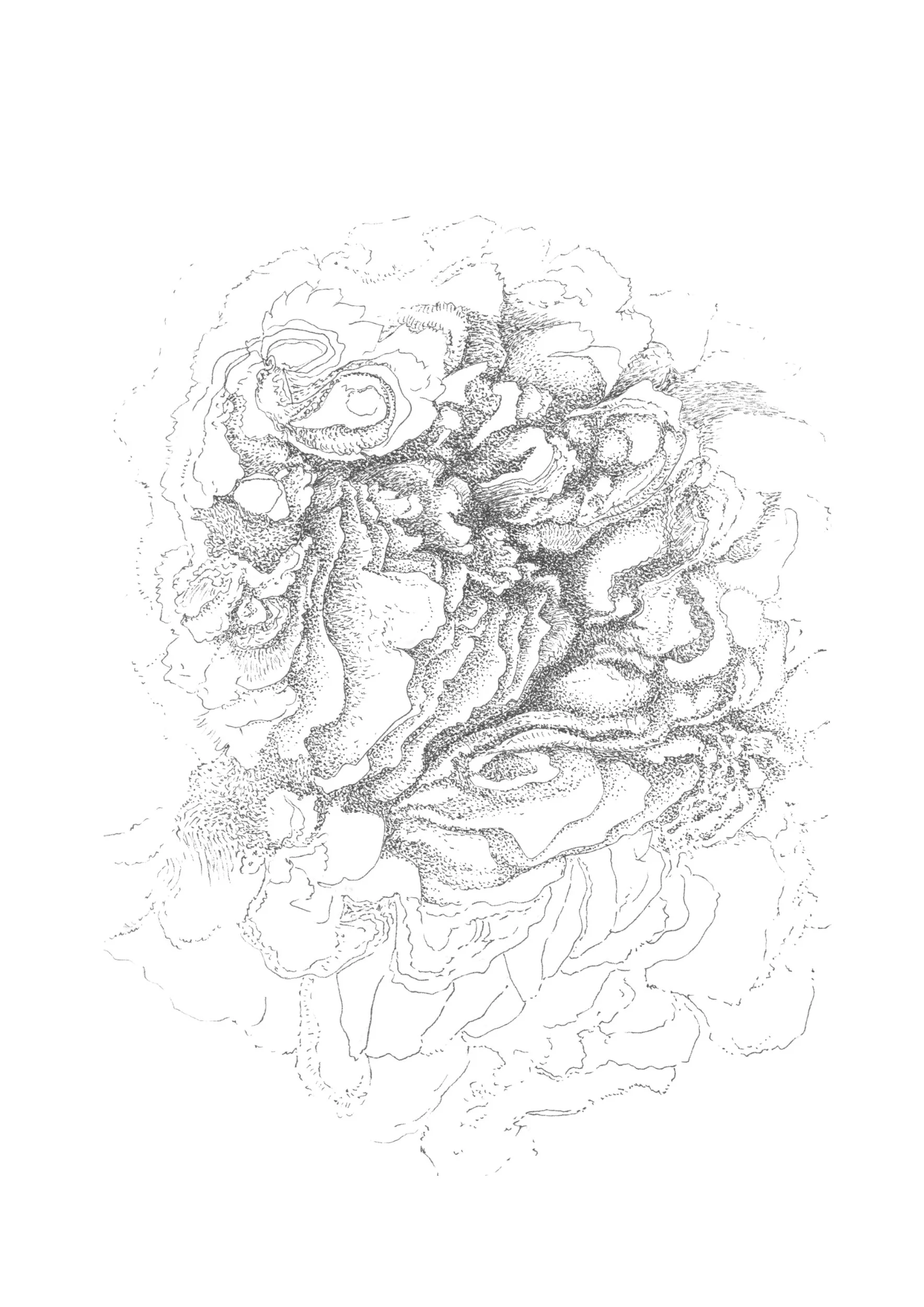 Mystery of Change, drawing 2 by Ivana Filkorová