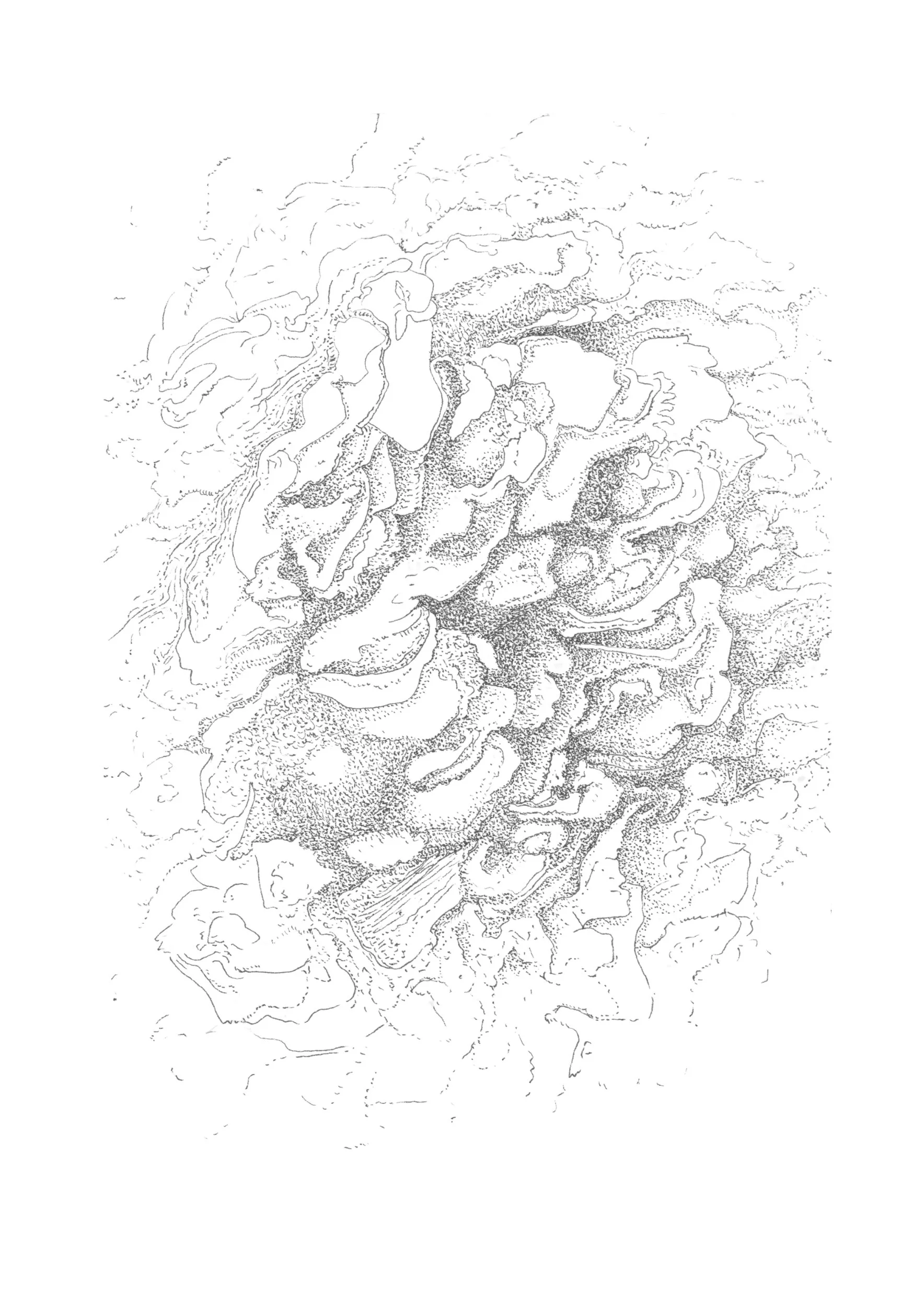 Mystery of Change, drawing 4 by Ivana Filkorová