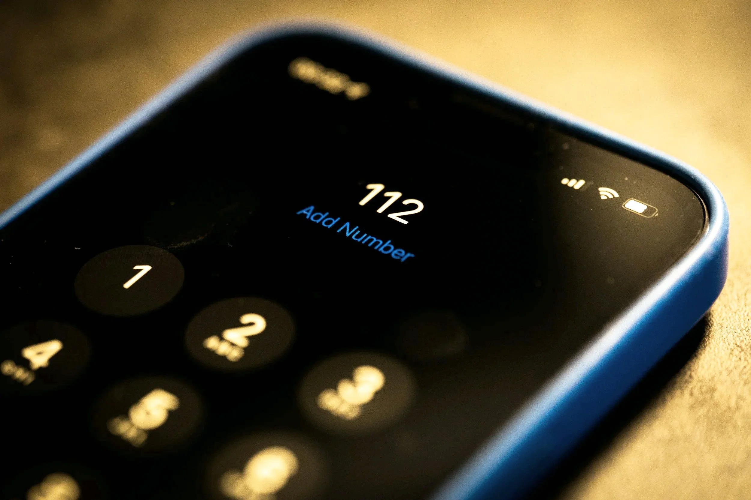 Red And Blue Emergency Vehicle Lights