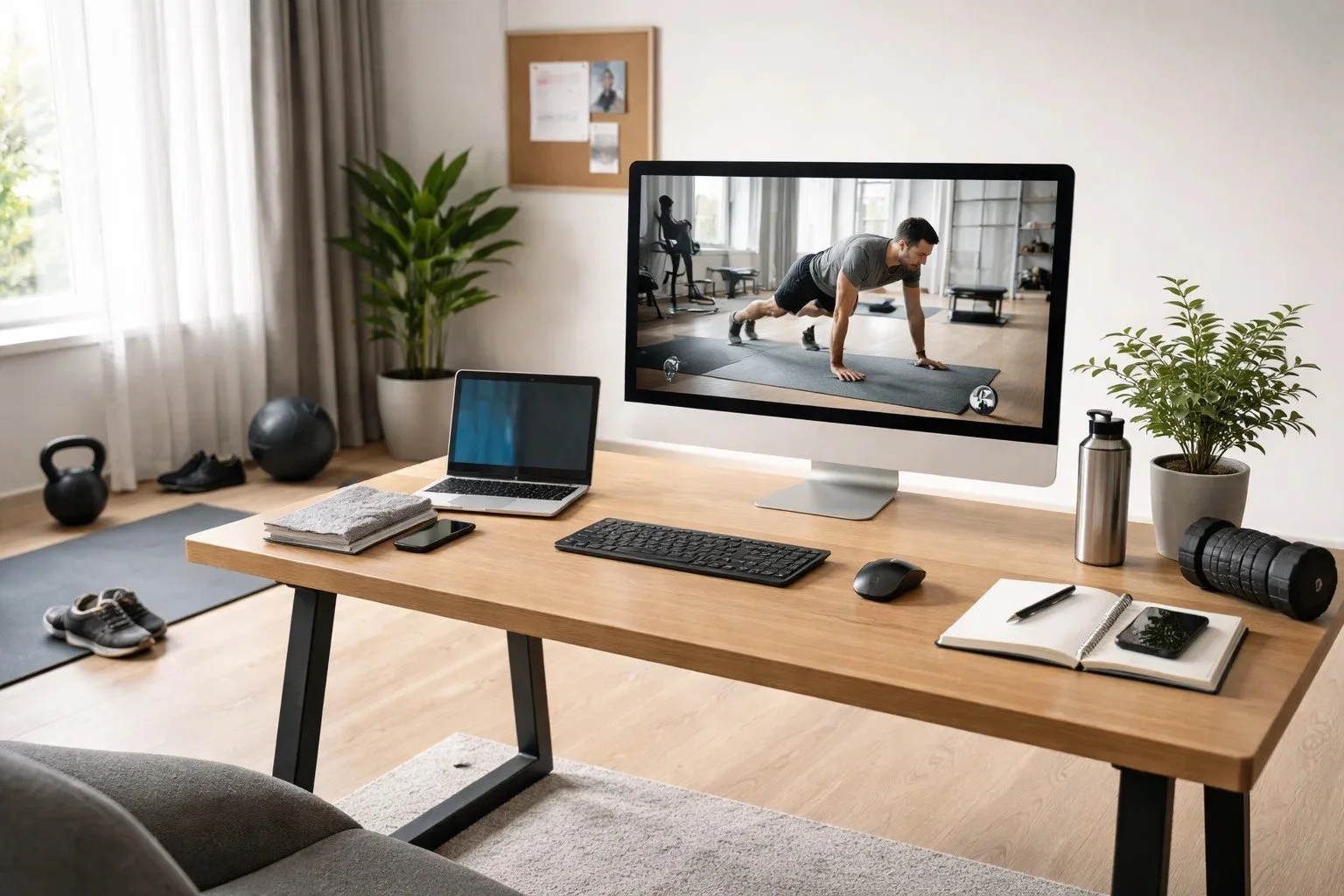 Online sportcoaching desktop