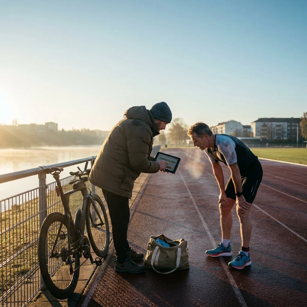 Triathlon coach gevorderden